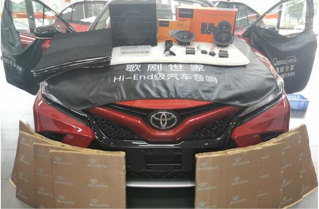 丰田凯美瑞汽车音响改装案例