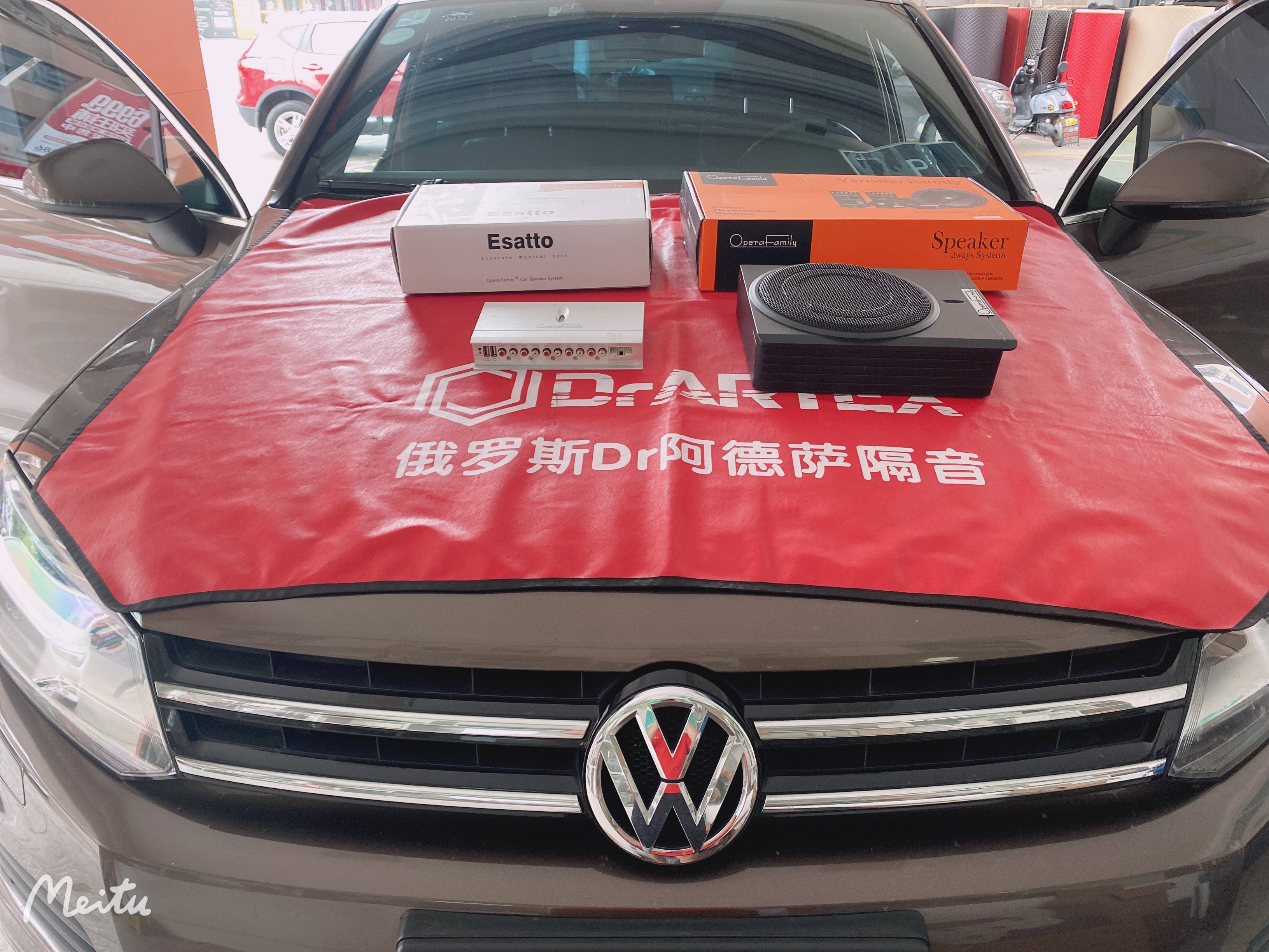 经典搭配歌剧世家4.1声道系统 大众途锐...