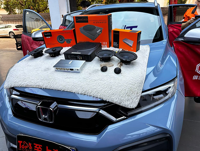 本田XR-V改装歌剧世家音响 舒缓疲劳畅...