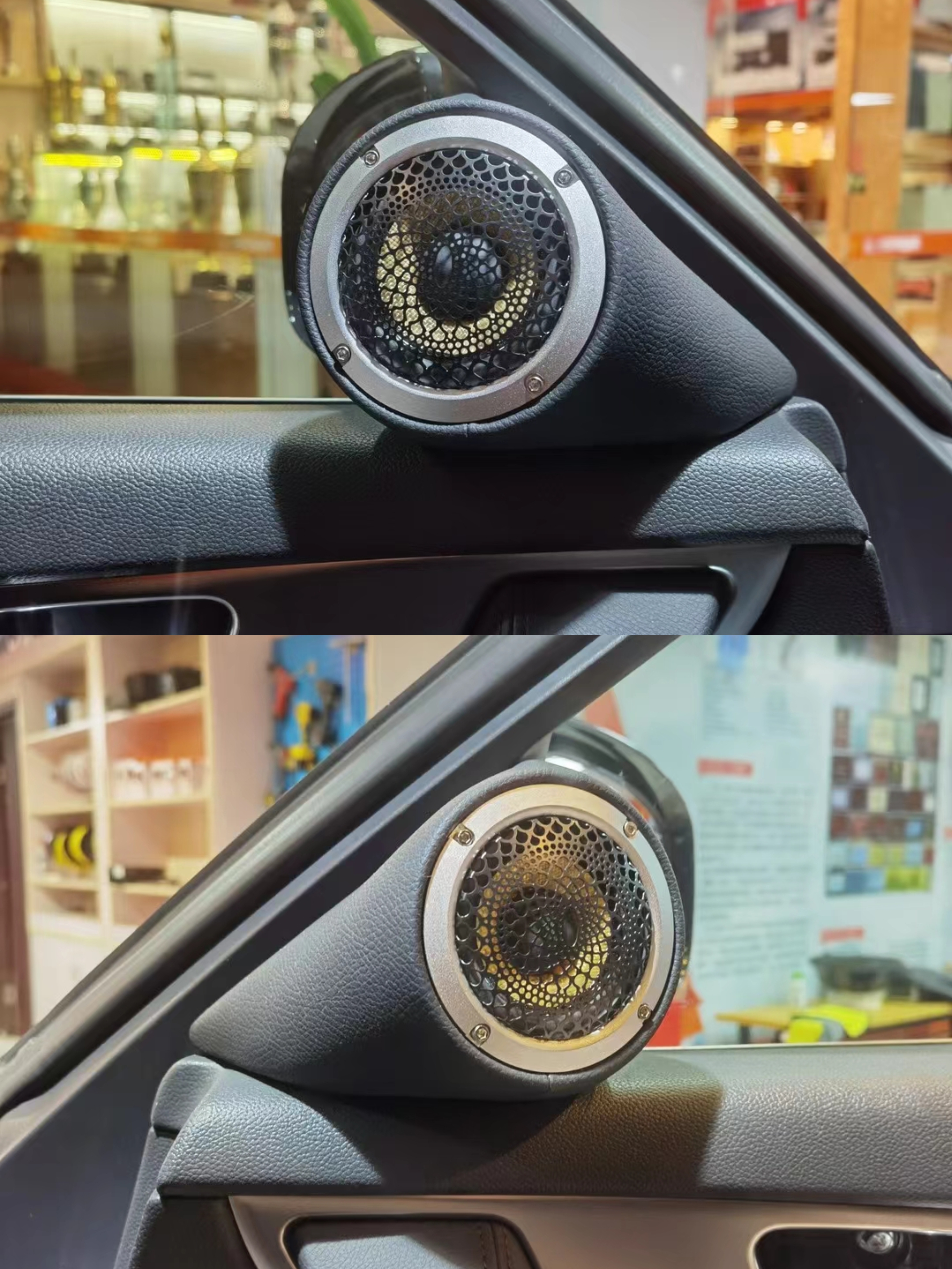 英菲尼迪FX35音响升级，音乐让驾驶更精...