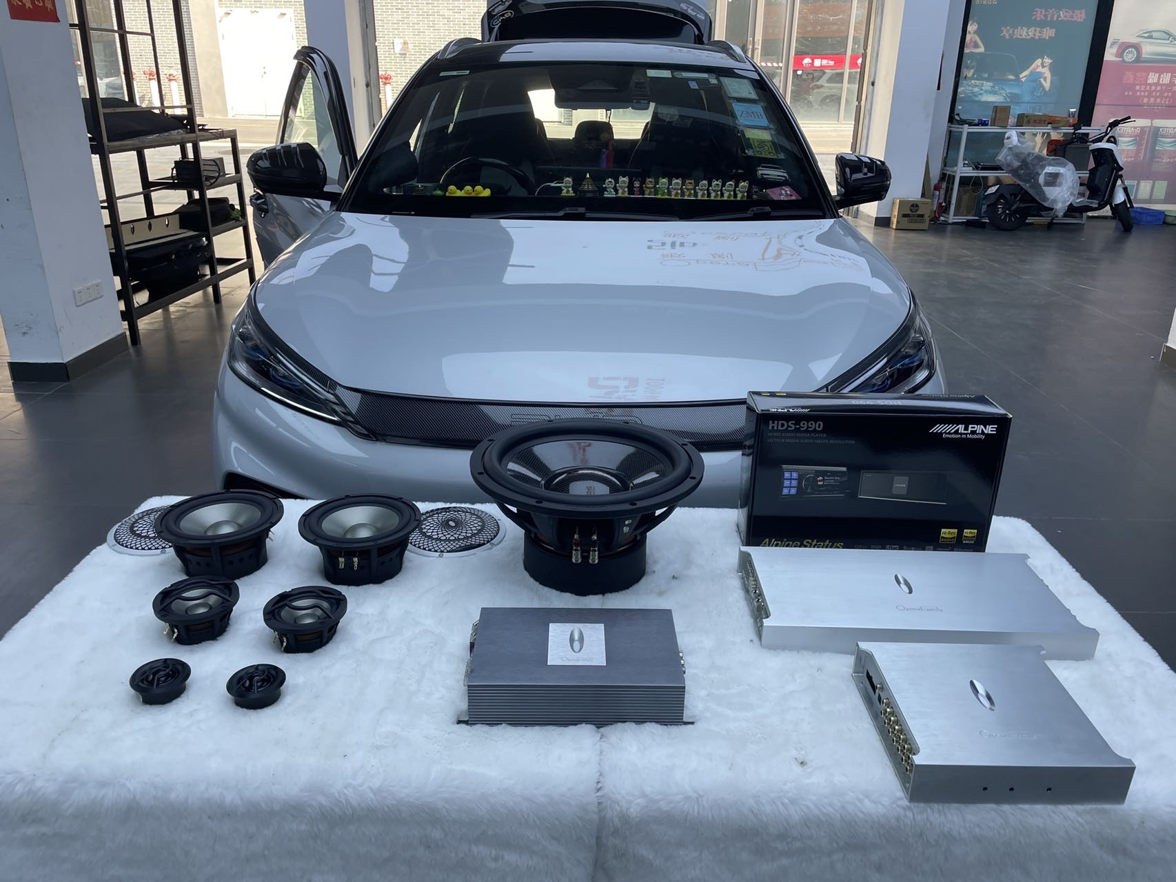 比亚迪元plus音响升级，聆听不一样的驾...