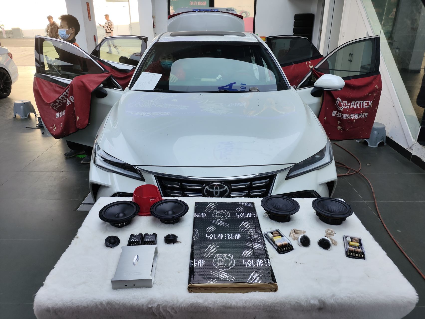 丰田亚洲龙音响升级，提升音质享受体验