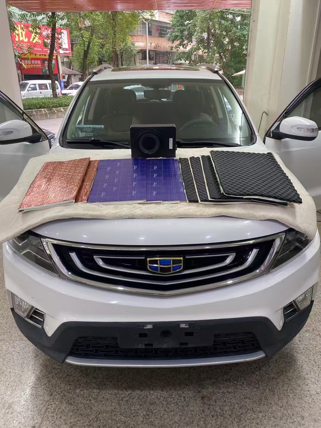 吉利远景四轮隔音，感受降噪带来的惊喜